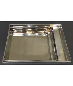 EMPANADERA ACERO INOX 34X24X4CM