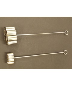 MOLDE INOX FLORONES 5,5X2,5CMS.