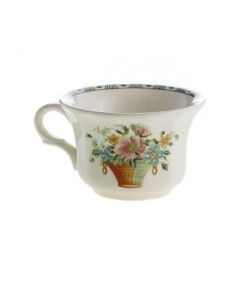 TAZA DE TE CANASTO FLORAL