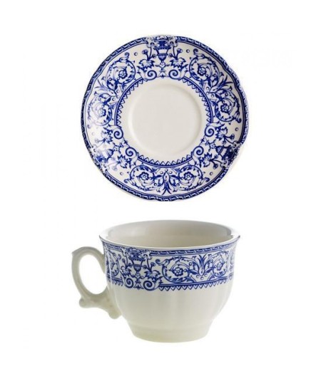 TAZA DE CAFE CON PLATO 150 ANIVERSARIO