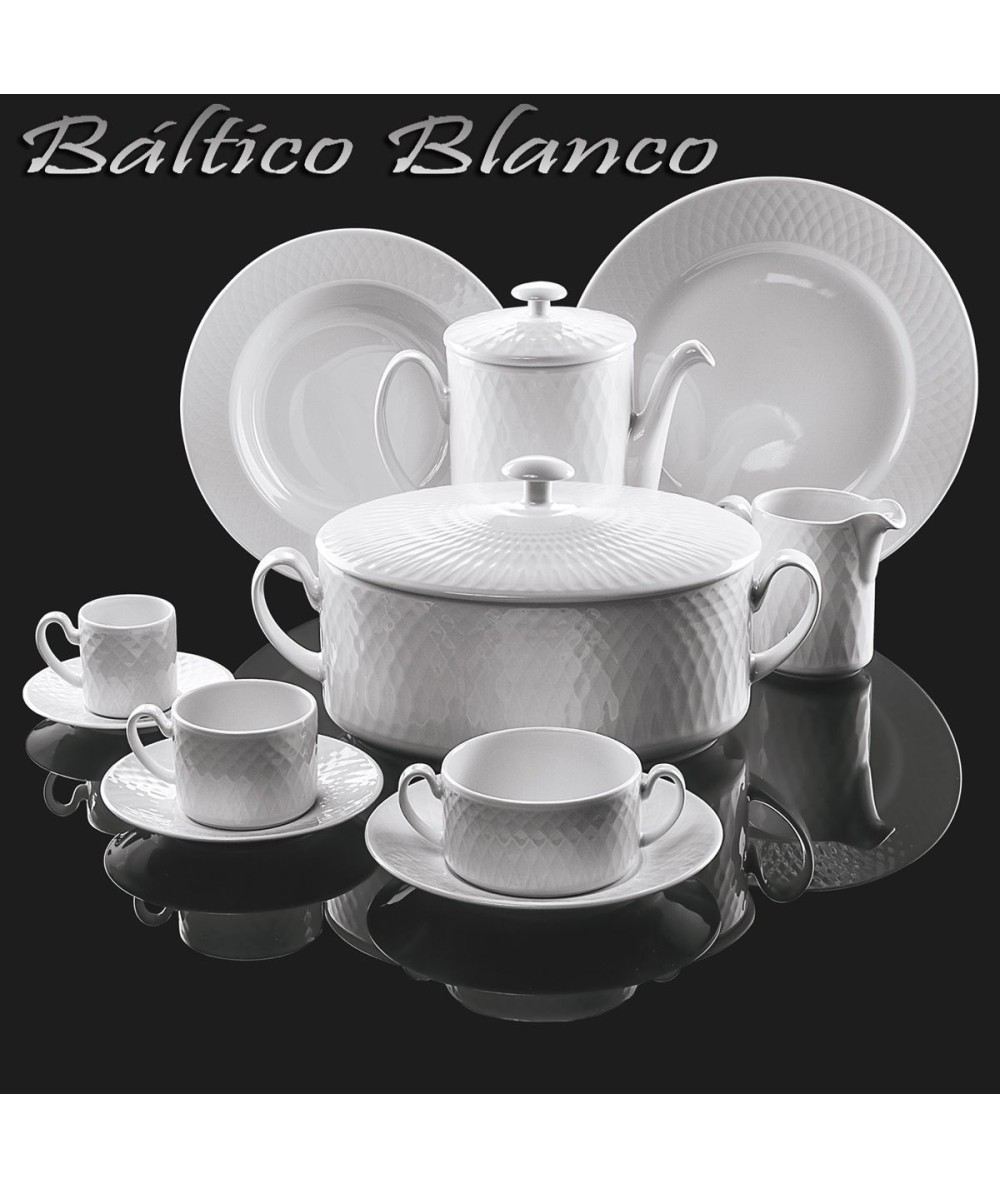 VAJILLA 55 PIEZAS BÁLTICO BLANCO PONTESA