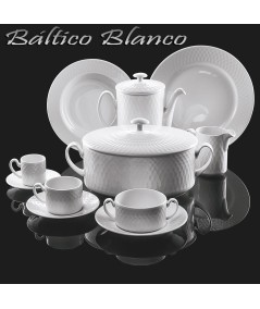 VAJILLA 55 PIEZAS BÁLTICO BLANCO PONTESA