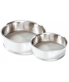 SET 2 TAMICES ACERO INOX