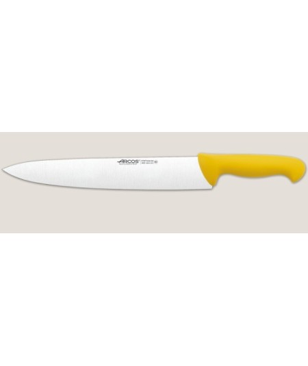 CUCHILLO COCINERO 300MM ARCOS 2900 AMARILLO