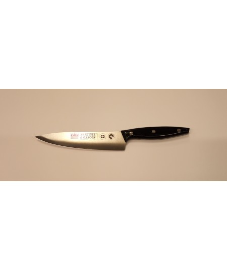 CUCHILLO COCINERO 16CM MANGO MIKARTA NEGRO