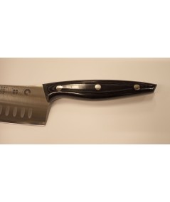 CUCHILLO SANTOKU 20CM MANGO MIKARTA NEGRO