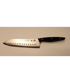 CUCHILLO SANTOKU 20CM MANGO MIKARTA NEGRO