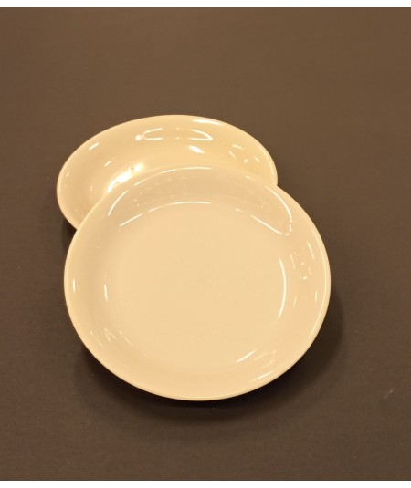 PLATO POSTRE PEQUEÑO BEIGE 18,5 CM