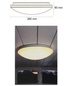 PLAFON SUPERFICIE LED ECO 12W 6500K 120º 230V