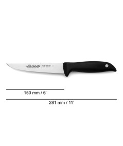 CUCHILLO COCINA ARCOS MENORCA 150MM