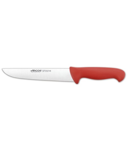 CUCHILLO CARNICERO ROJO 210MM ARCOS 2900