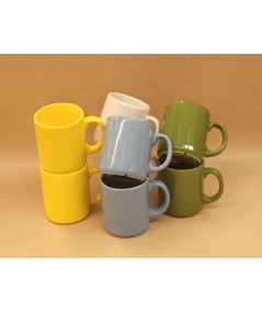 MUG AMARILLO 25CL COK