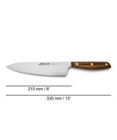 ARCOS NÓRDIKA CUCHILLO COCINERO 210MM