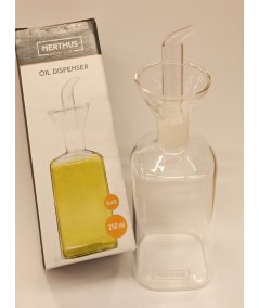 ACEITERA CRISTAL ANTIGOTEO CUADRADA 250ML NERTHUS