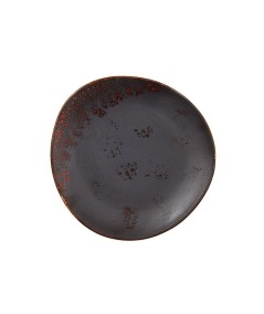 PLATO LLANO IRREGULAR 26,5CM OXIDUM RED QUALITÄT