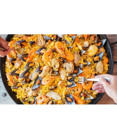 PAELLA VALENCIANA ESMALTADA 70CM GARCIMA 20270