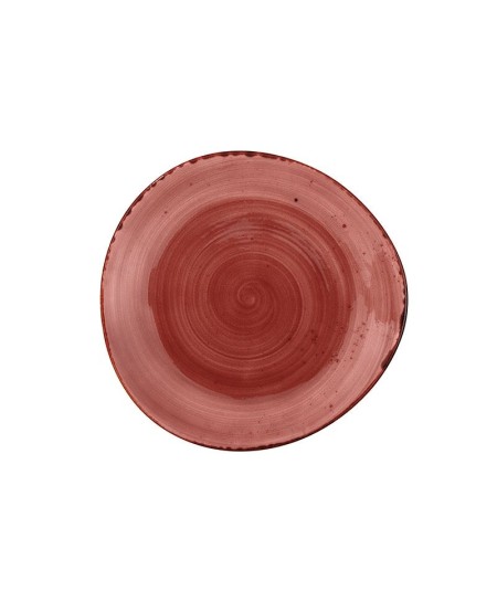 PLATO IRREGULAR LLANO 26,5CM COLORS RED QUALITÄT