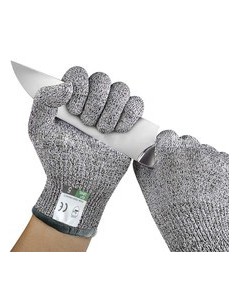 2 GUANTES PROTECCION TEXTIL TALLA 8 M LACOR