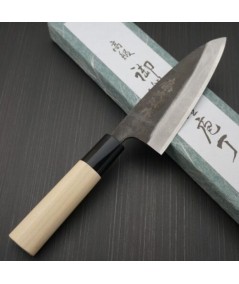 TOJIRO SHIROGAMI STEEL DEBA 120MM (ACERO BLANCO)