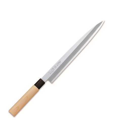 TOJIRO SHIROGAMI STEEL YANAGI-SASHIMI 270MM (ACERO BLANCO)