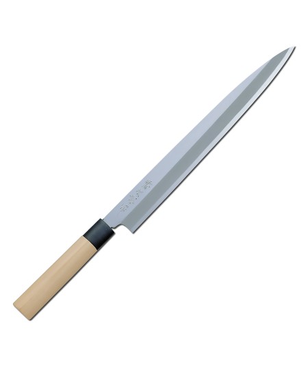 TOJIRO SHIROGAMI STEEL YANAGI-SASHIMI 300MM (ACERO BLANCO)