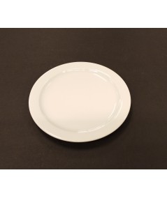 PLATO POSTRE MARINA BLANCO 21 CM