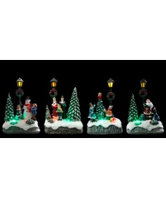 FIGURA NAVIDAD NIÑOS EN ÁRBOL