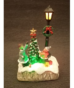 FIGURA NAVIDAD NIÑOS EN ÁRBOL