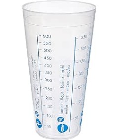 VASO MEDIDOR PLÁSTICO METALTEX 73620010