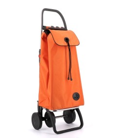 CARRO COMPRA NARANJA PLEGABLE ROLSER I-MAX MF 4 RUEDAS IMX305