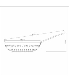 WOK PERFORADO TRAMONTINA 20847/026