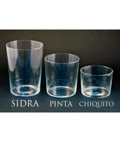 6 VASOS SELLA PINTA DKRISTAL 350 ML