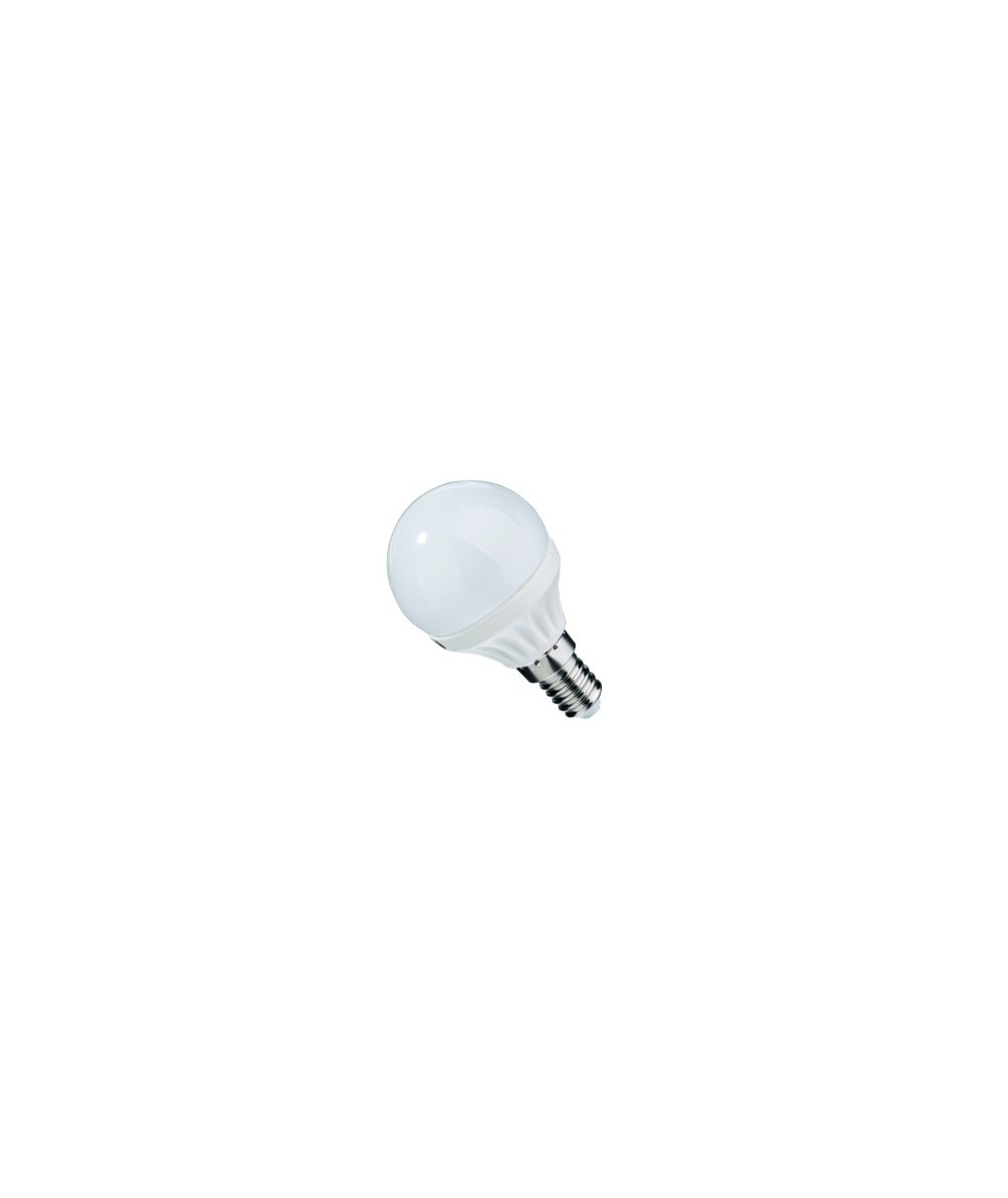 LED ESFERICA E14 6W 3000ºK