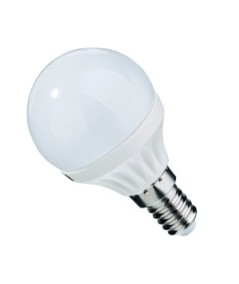 LED ESFERICA E14 6W 3000ºK