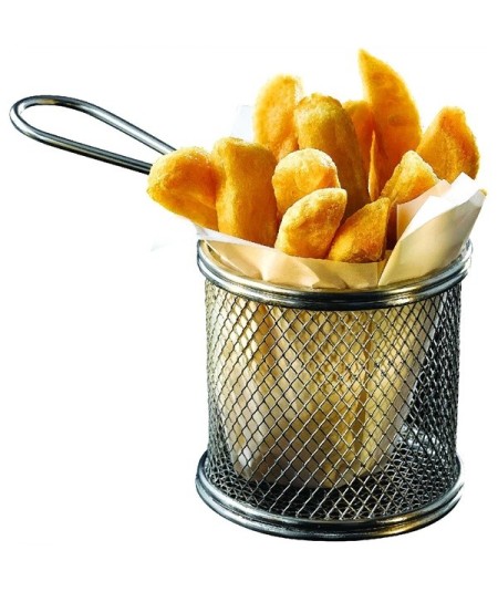 CHIP BASKET REDONDA 9CM