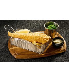 CHIP BASKET RECTANGULAR 121X12CM