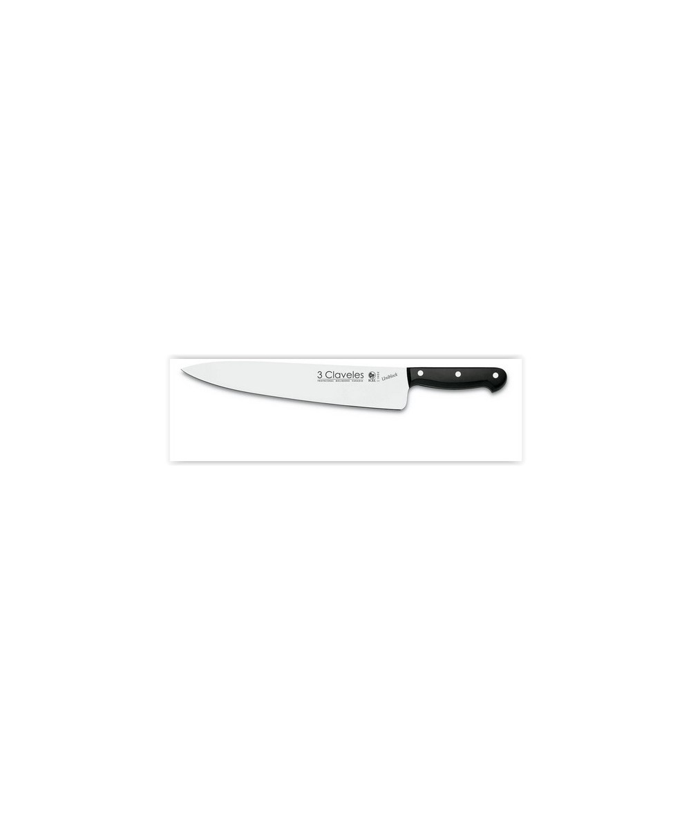 CUCHILLO COCINERO UNIBLOCK 30CM 3 CLAVELES