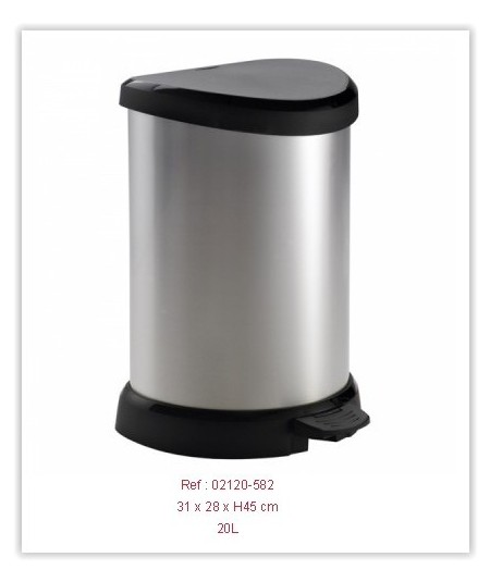 CUBO DE BASURA DECO BIN 20 LITROS