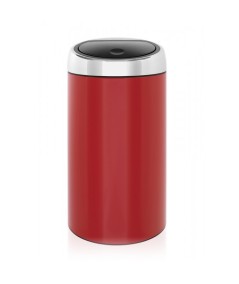 PAPELERA COCINA 45L BRABANTIA ROJO CARMÍN