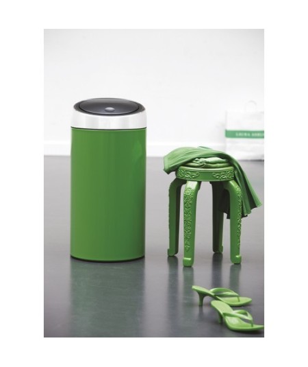 PAPELERA COCINA 45L BRABANTIA VERDE MANZANA