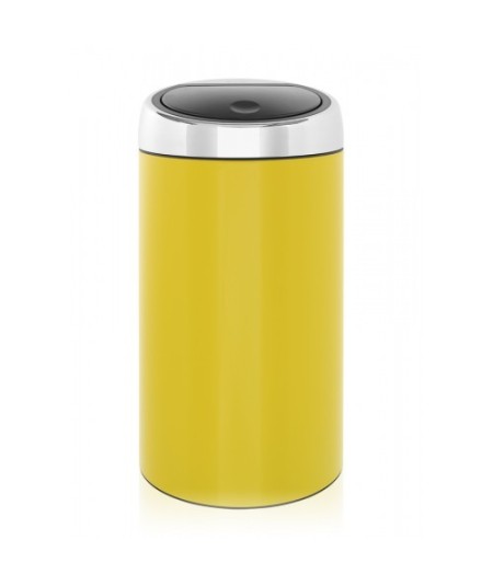 PAPELERA COCINA 45L BRABANTIA AMARILLO LIMÓN