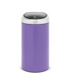 PAPELERA COCINA 45L BRABANTIA PENSAMIENTO PURPURA