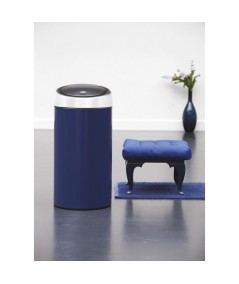 PAPELERA COCINA 45L BRABANTIA AZUL COBALTO