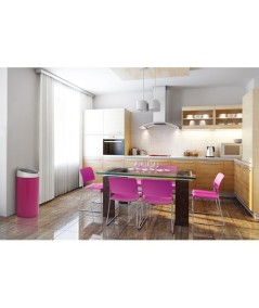 PAPELERA COCINA 45L BRABANTIA ROSA BRILLANTE