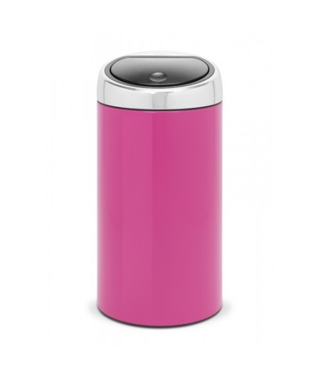 PAPELERA COCINA 45L BRABANTIA ROSA BRILLANTE