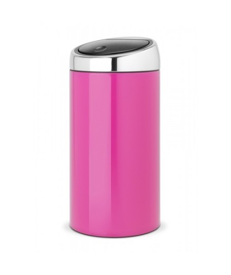 PAPELERA COCINA 45L BRABANTIA ROSA BRILLANTE