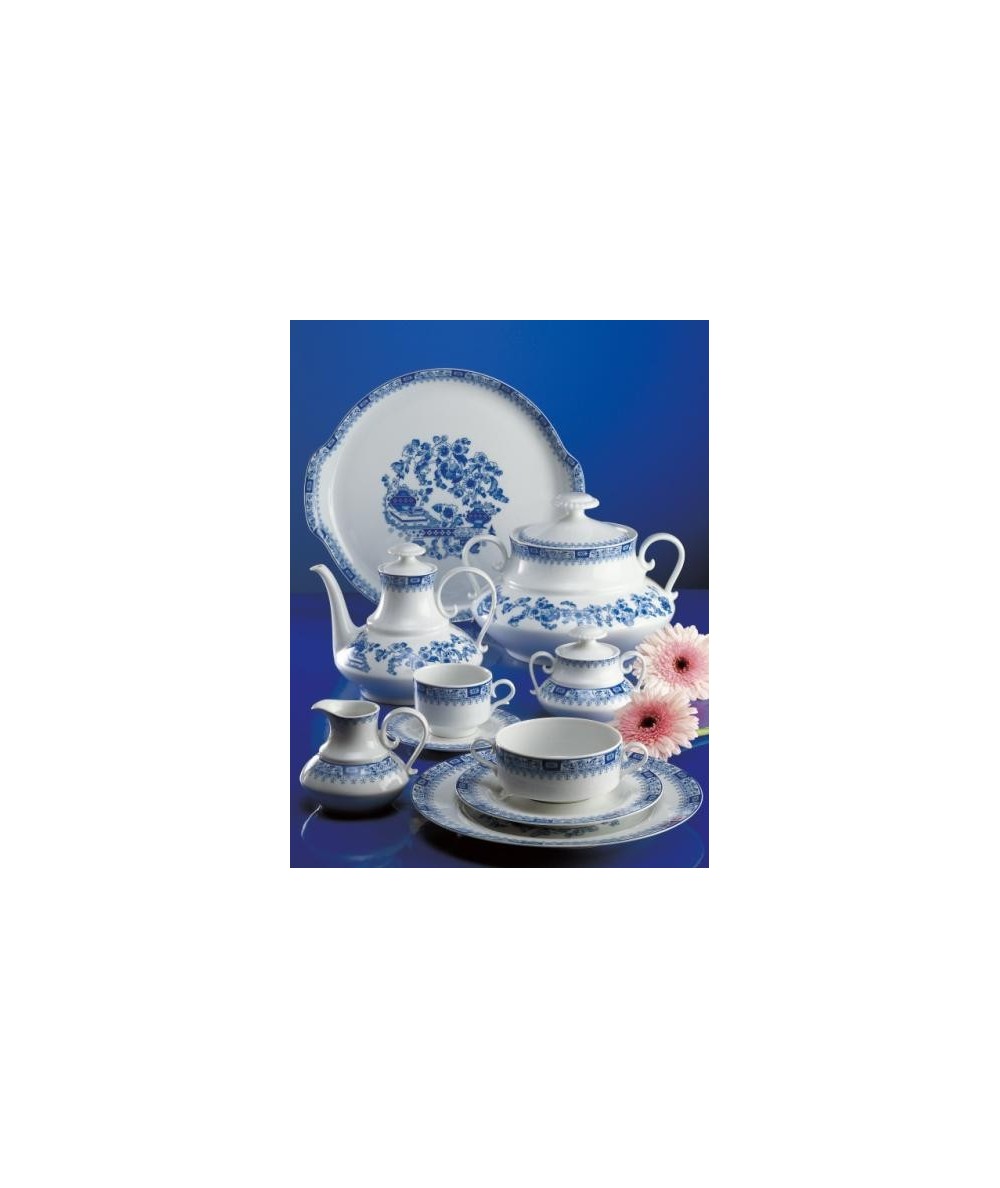 JUEGO DE CAFÉ GRANADA CHINA AZUL