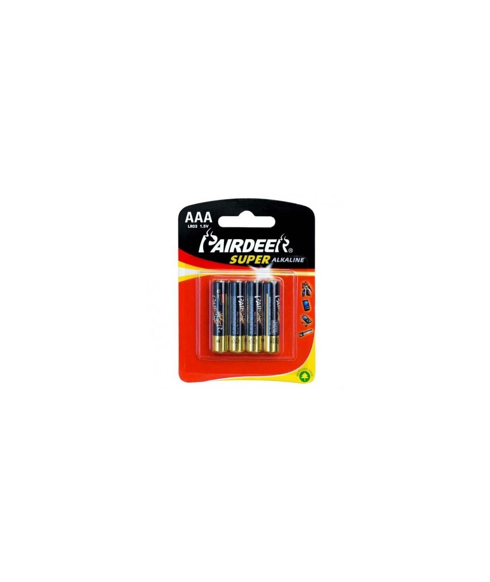 SET 4 PILAS AAA LR03 1.5V